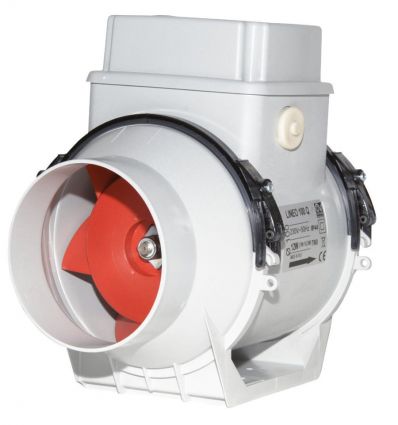 Extracteur d'air industriel centrifuge en conduit