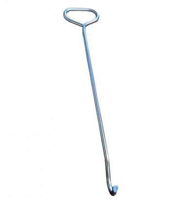 Crochet lève plaque simple