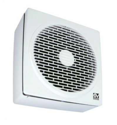 Extracteur d'air industriel mural ou encastré