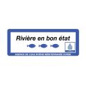 Photo : Panneau Rivière en bon état 1000 x 400 mm