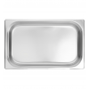 Bac gastro gn 1/1 100 mm en acier inoxydable