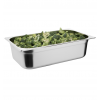 Exemple d'utilisation bac gastro gn 1/1 150 mm en inox