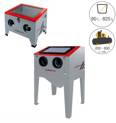Cabine de sablage professionnelle