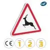 Panneau Passages d'Animaux Sauvages A15b