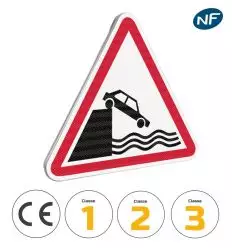 Panneau Débouché sur un Quai ou une Berge A20