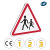 Panneau danger A13A - Endroit fréquenté par des enfants