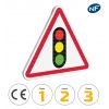 Panneau feu tricolore A17
