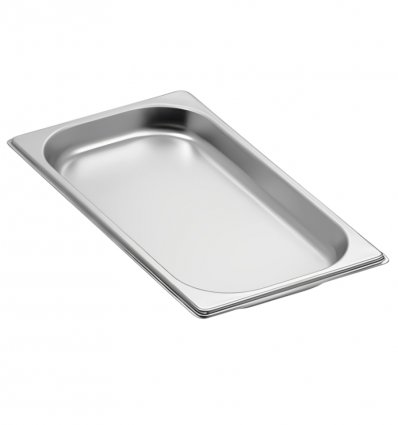 Bac gastro gn 1/3 20 mm en acier inoxydable