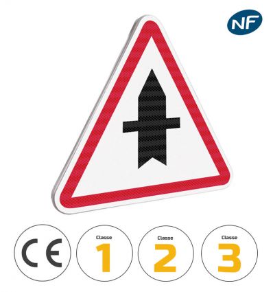 Panneau d'intersection prioritaire - AB2