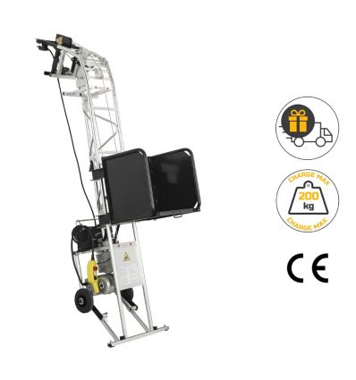 Monte charge couvreur