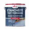 Résine étanchéité toiture colorée
