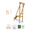 Tyrolienne en bois 15 mètres