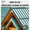 Résine film solidaire au support