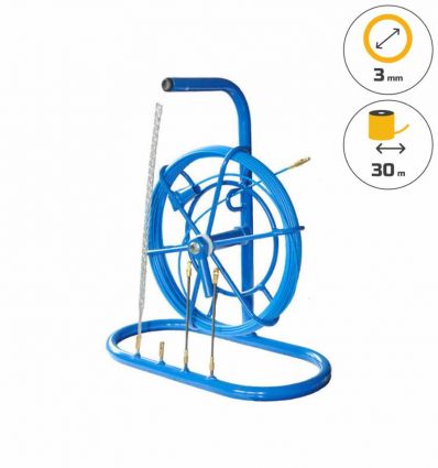 Kit aiguille de tirage sur dévidoir 3 mm x 30 m