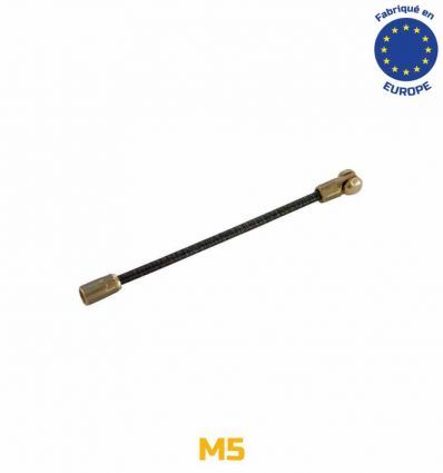 Tête flexible guidage aiguille de tirage