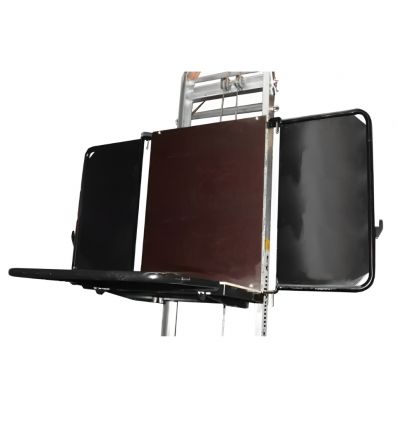 Plateau universel pour monte materiaux ridelles ouvertes