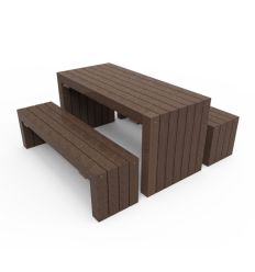 table pique nique plastique recyclé