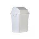 Photo : Poubelle murale intérieure en plastique Blanc - 20 L