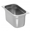 Bac gastro gn 1/4 150 mm en acier inoxydable