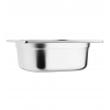 Bac gastro gn 1/6 65 mm en inox