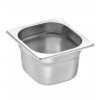 Bac gastro gn 1/6 100 mm en acier inoxydable