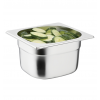 Exemple d'utilisation bac gastro gn 1/6 100 mm en inox