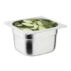 Exemple d'utilisation bac gastro gn 1/6 100 mm en inox