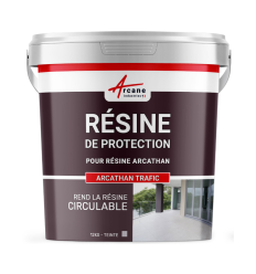 Résine de protection extérieure circulable au piéton