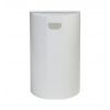 Poubelle murale intérieure en acier blanche 40L