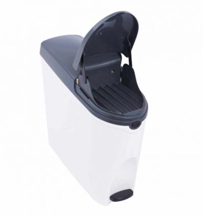 Poubelle hygiène féminine à Pédale
