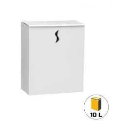 Poubelle sanitaire murale - 10L