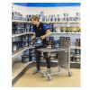 Chariot mise en rayon anti tms