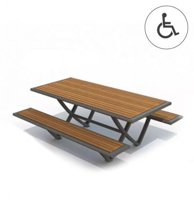 Table picnic bois 8 personnes