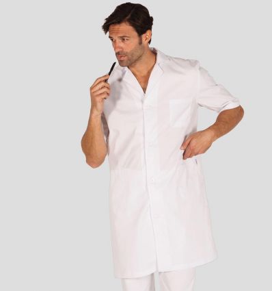 Blouse médicale homme manche courte