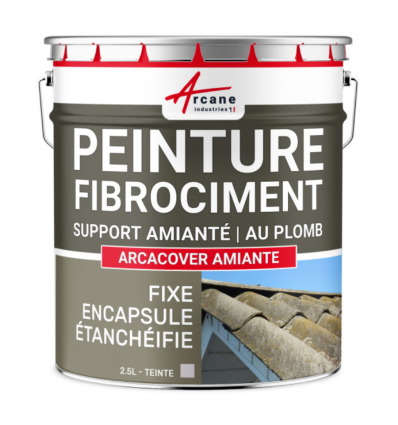 Peinture fibrociment amiante 2.5L