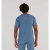 Blouse tunique médicale homme bleu gris