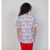 Blouse médicale imprimée unisexe