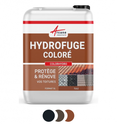 Hydrofuge coloré toiture imperméabilisant