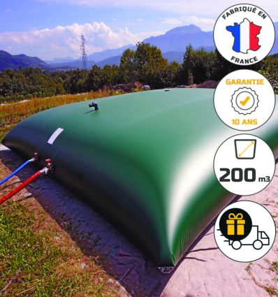 Citerne souple 200m3 pour stockage de l'eau