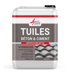 Hydrofuge imperméabilisant incolore toiture 2.5L