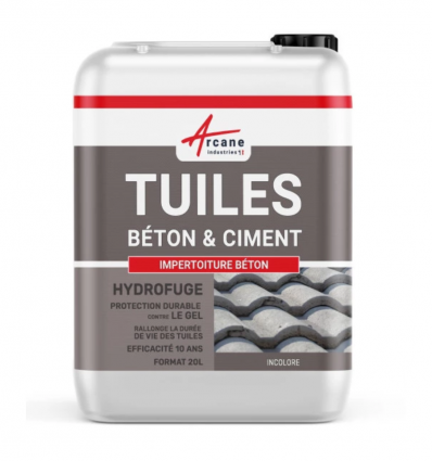 Hydrofuge imperméabilisant incolore toiture 20L