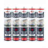 Lot de 5 mastic étanchéité blanc