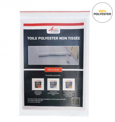 Bande polyester étanchéité non tissée 50g/m2