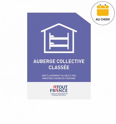 Panonceau auberge collective classée