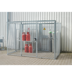 Abri pour bouteille de gaz sans toit