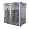 Abri pour bouteille de gaz avec toit 32 bouteilles