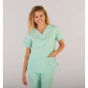 Photo : Blouse médicale femme couleur Bleu vert - XS