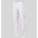 Photo : Pantalon médical blanc unisexe XXS