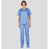 Ensemble aide soignante - bleu clair