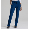 Pantalon aide soignante femme bleu indigo